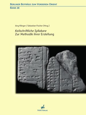 cover image of Keilschriftliche Syllabare. Zur Methodik ihrer Erstellung
